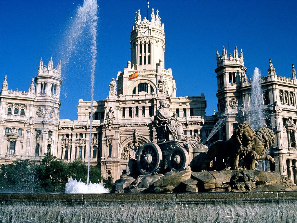 Plaza De Cibeles, Madrid, Spain